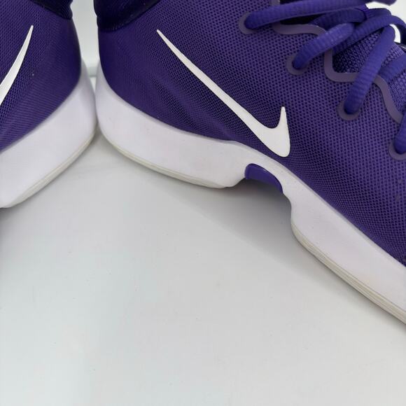 Nike Zoom Air Rize II TB CZ5023-500 Purple and White Athletic Sneakers Size 16 - Picture 10 of 12